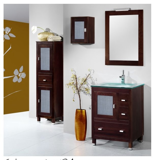 Colección LOIRA de muebles de baño rústicos, coloniales, provenzales