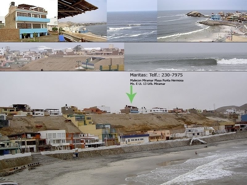 Surf Camp Marita Punta Hermosa, Perú to our home in Punta