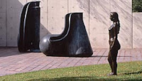 sculpture garden at MFA Houston