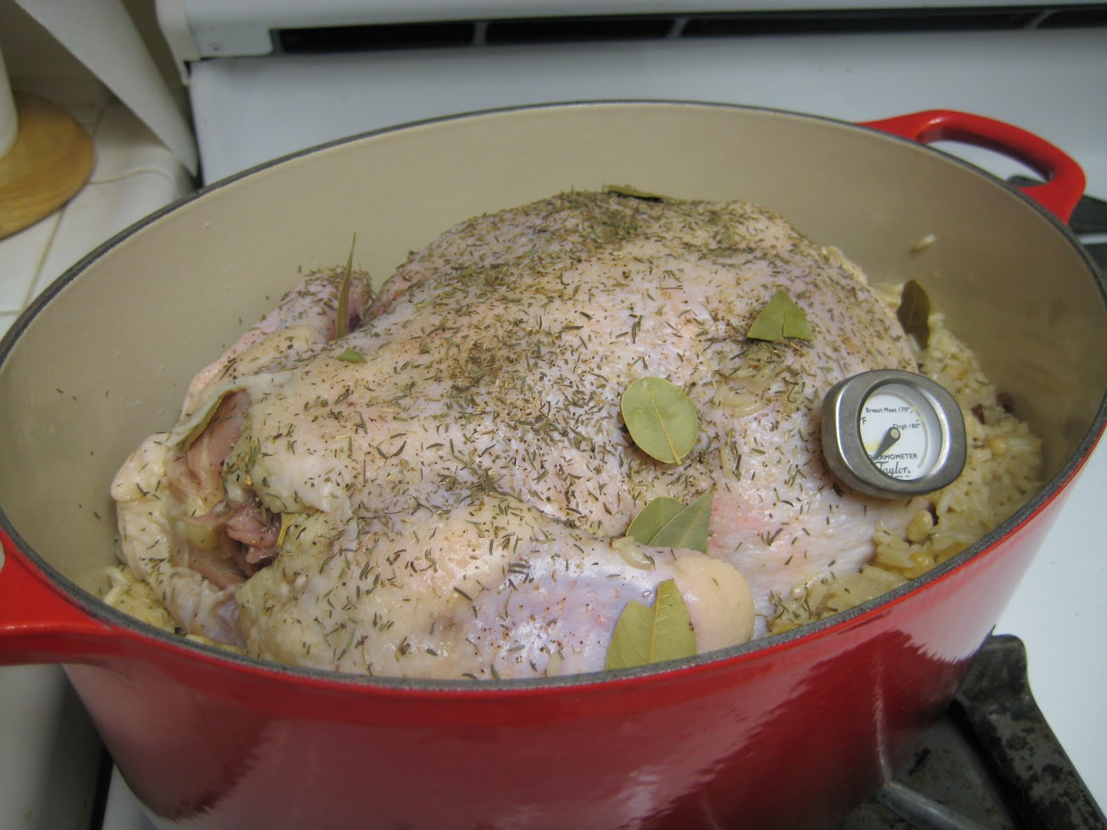 The Foodista Chronicles PilafStuffed Chicken