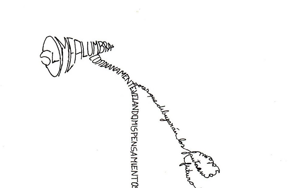 CALIGRAMAS: LÁMPARA DE PIE 1