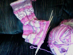 Current Attempt at Knitting