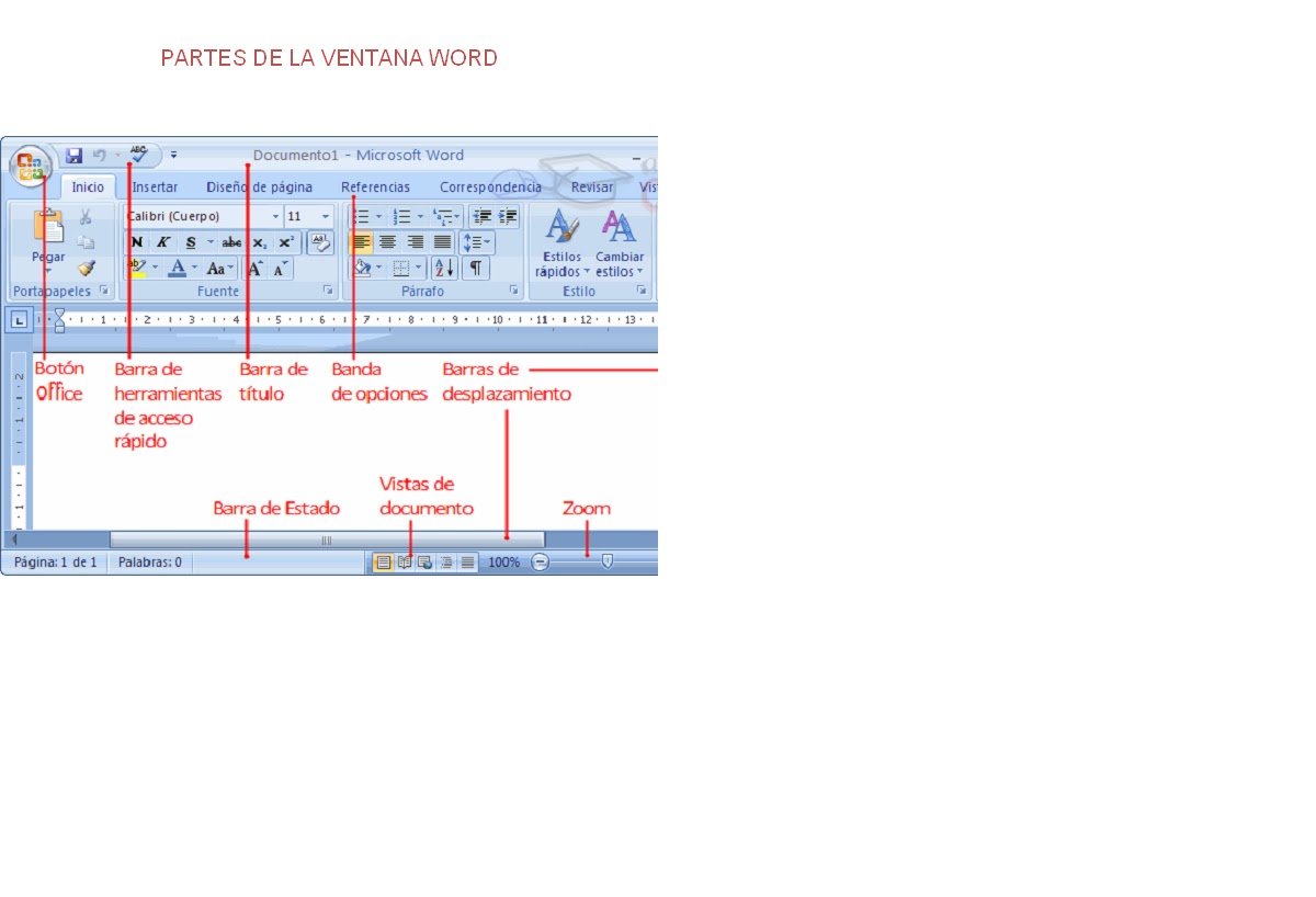 Ventana De Word