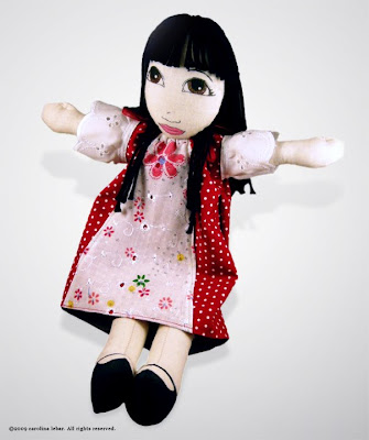 Presenting the first view of the Valentine's Day Dawn Doll.