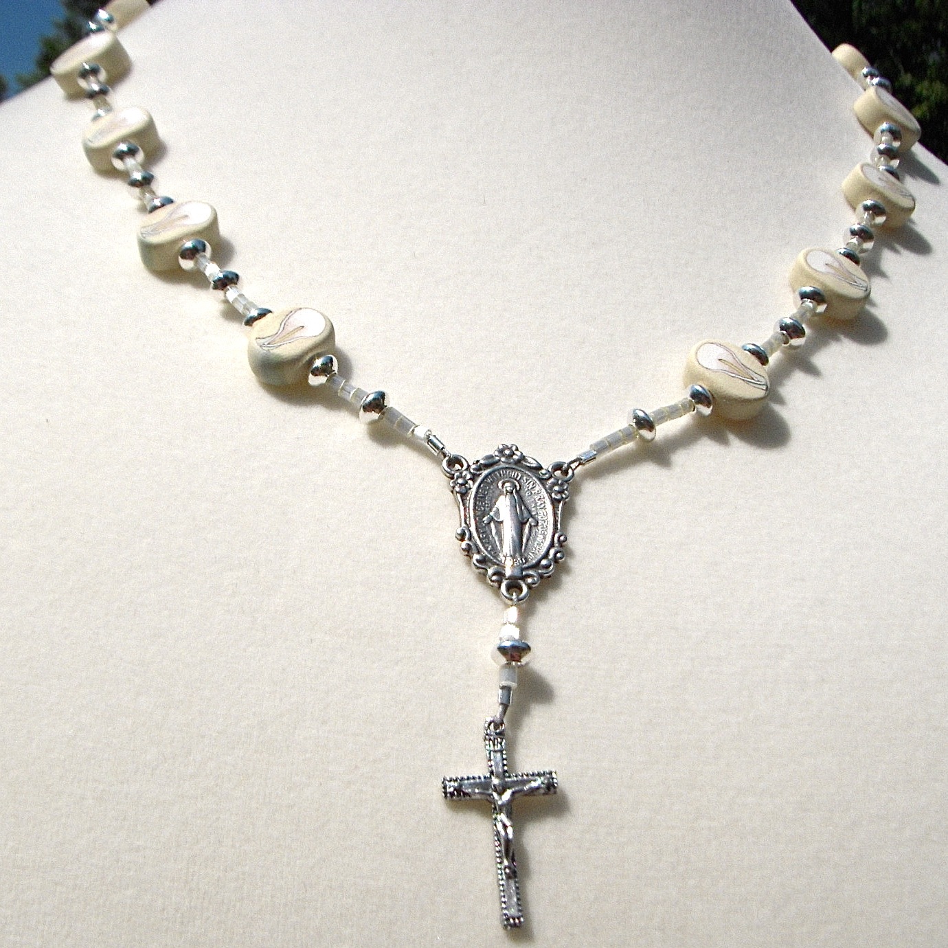 The Clay Rosary Girl New Jewelry and a Custom Rosary