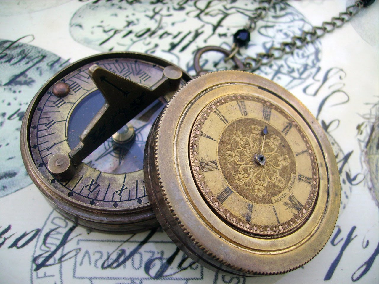 Steampunk Compass Rose