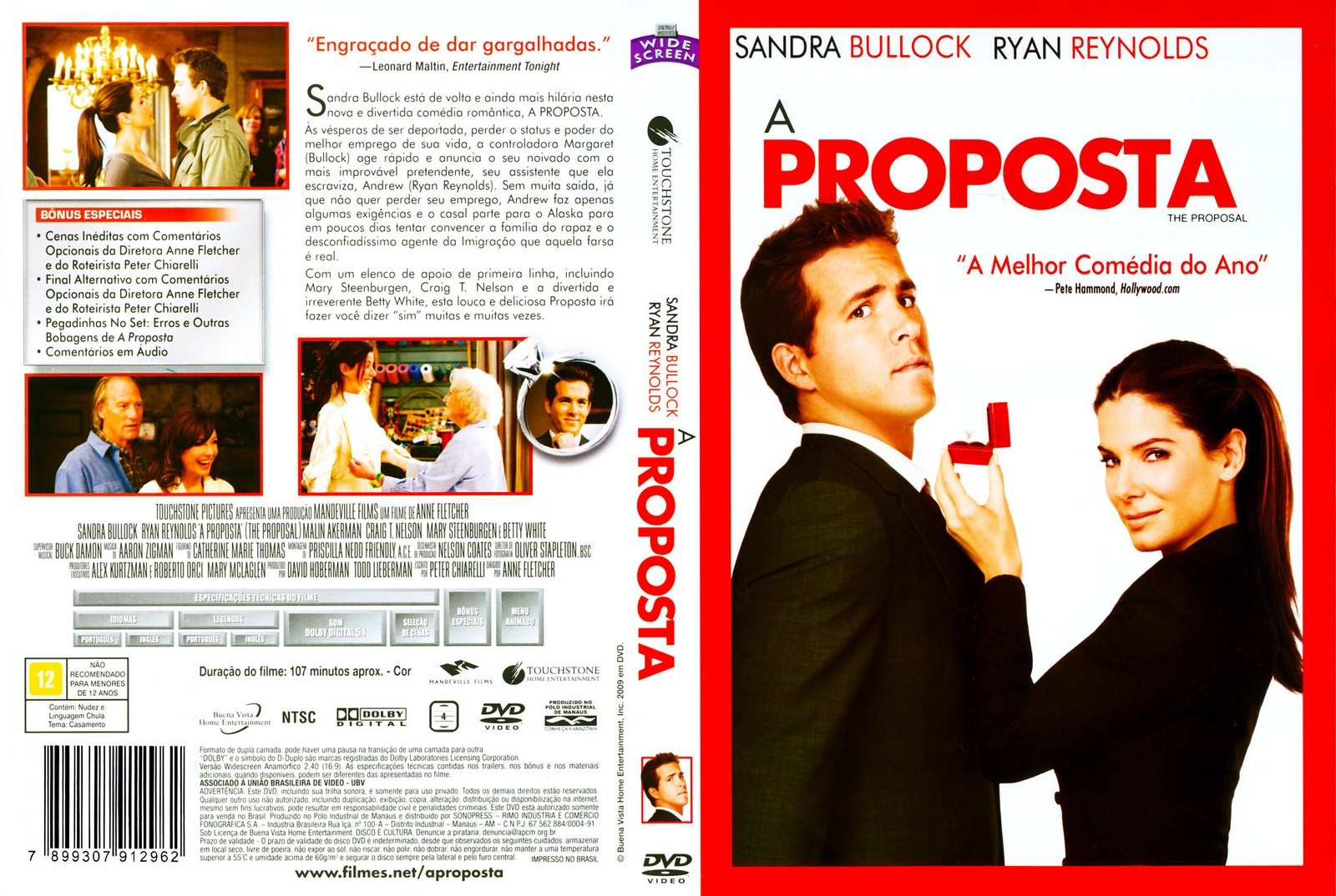 Gatomia capa dvd cover: A Proposta1600 x 1074