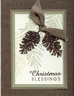 Stampin' Up! Obsession&hellip;.: Sharing Homemade Christmas Cards