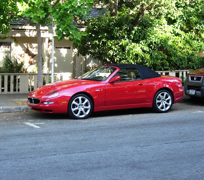 Maserati+spyder+red