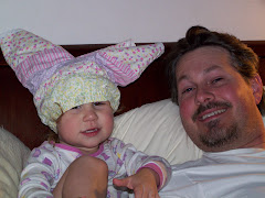 Teagan (the bunny) and Dad