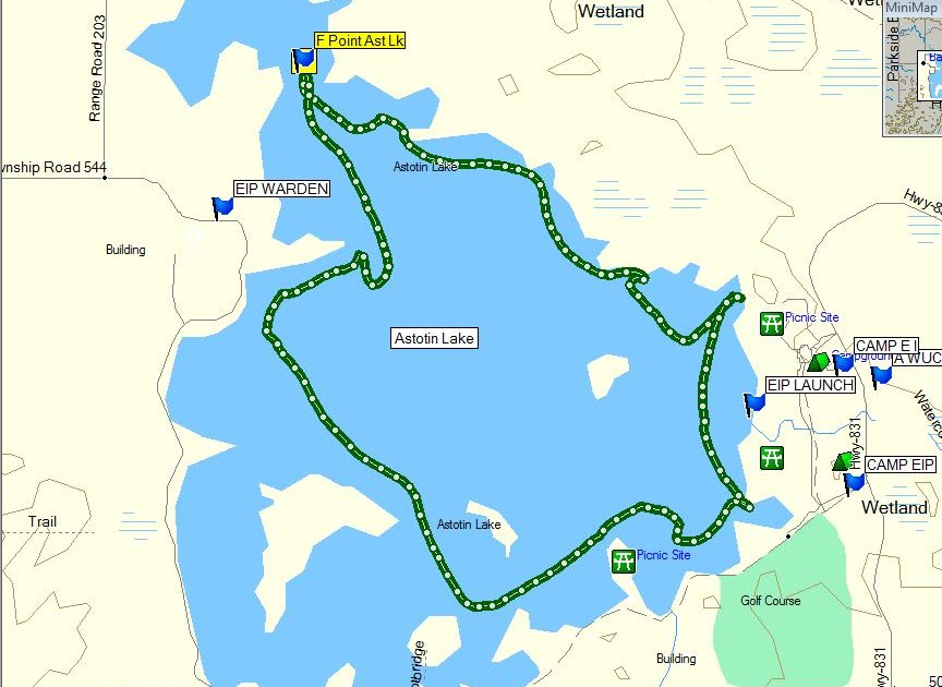 Foot Loose Astotin Lake, Elk Island Park