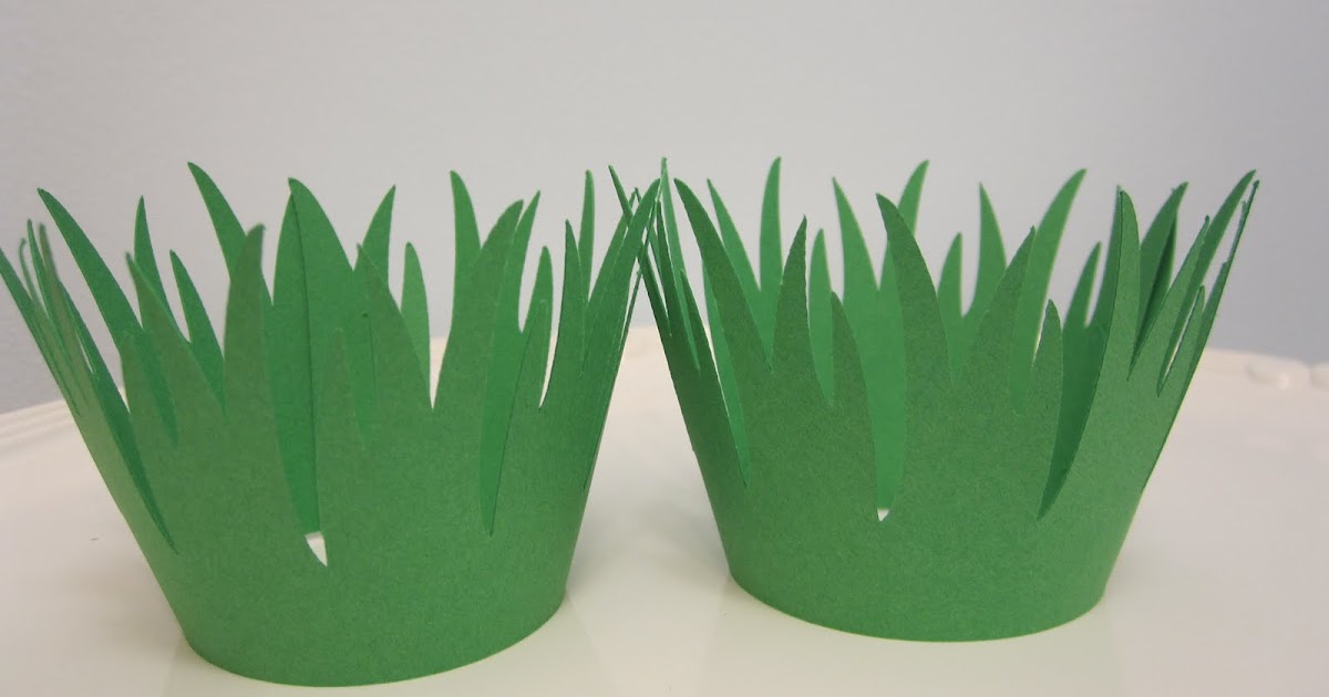 Grass Cupcake Wrappers