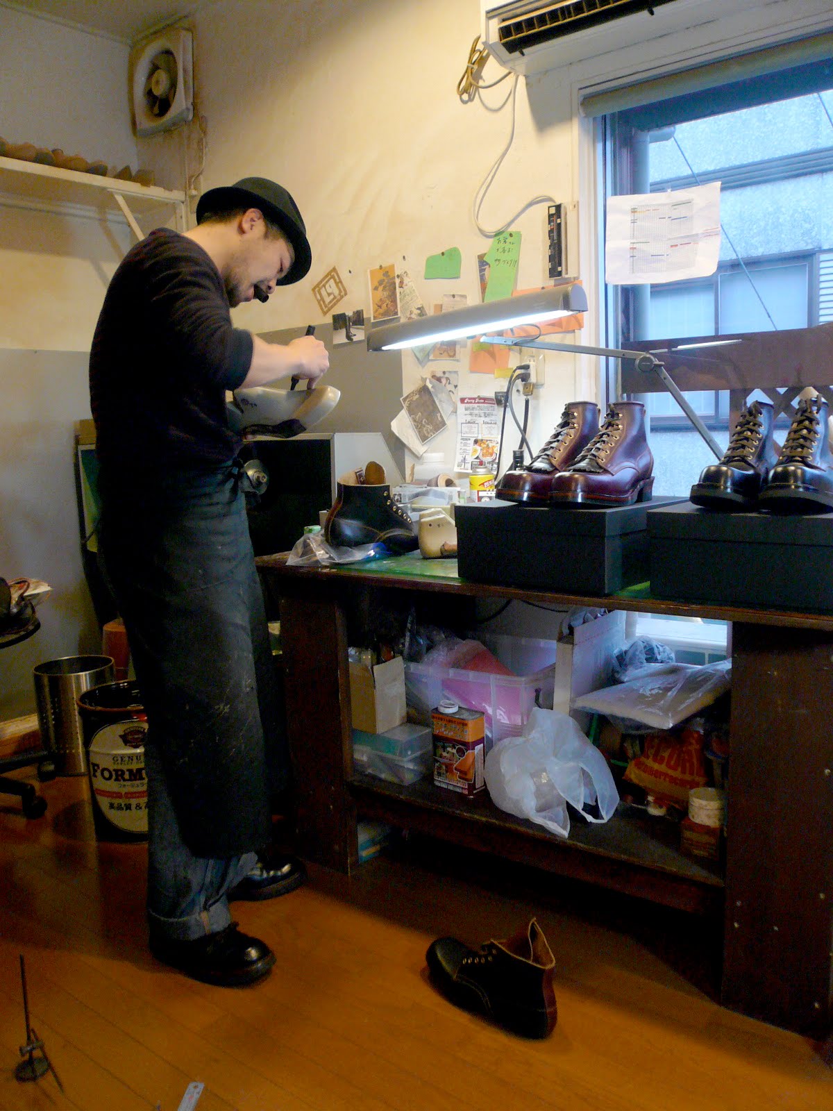 white kloud custom boots