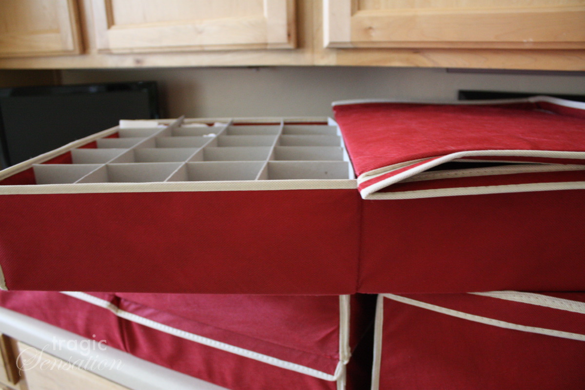 Tragic Sensation: Christmas Ornament Storage Solution