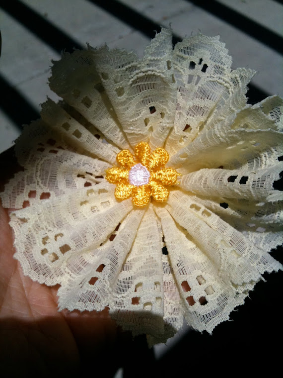 sun flower clip