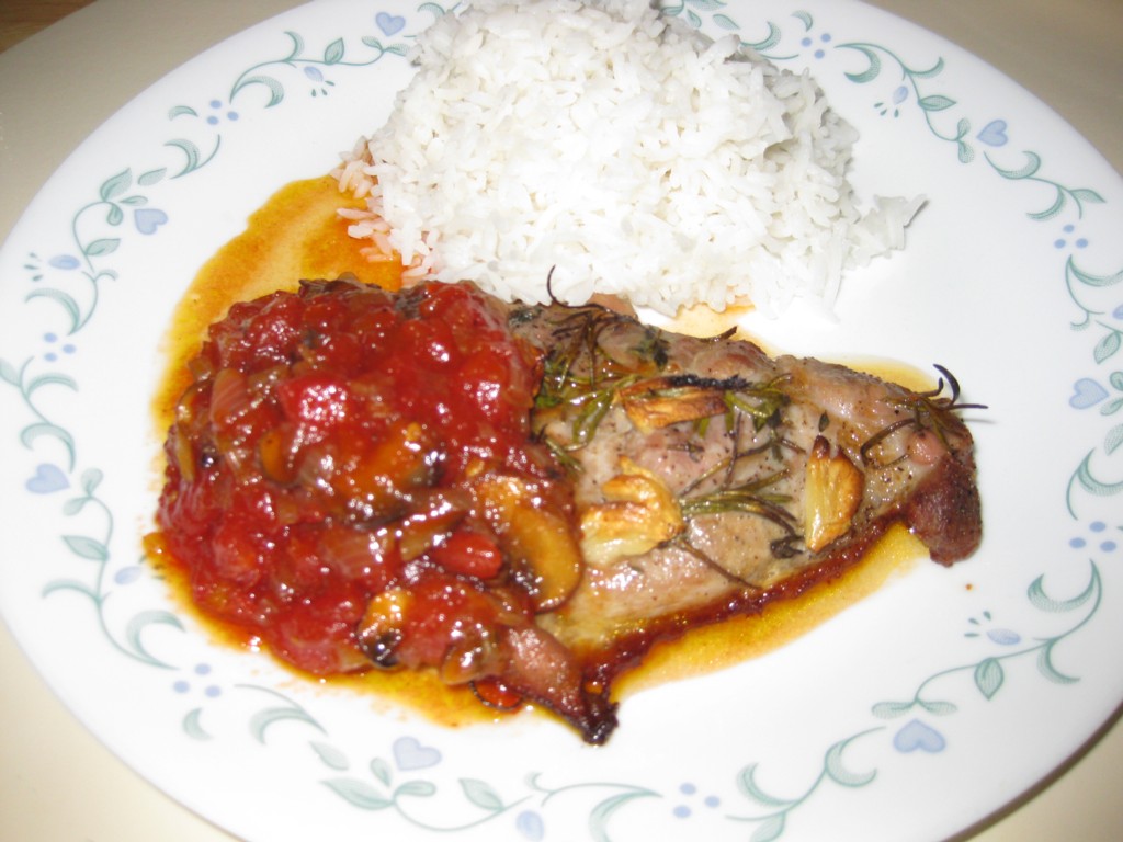 This Is Yummy Baked Pork Chops with a Piquant Sauce