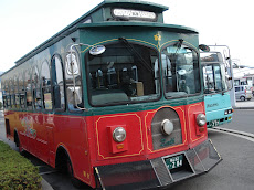 old bus in Onomichi