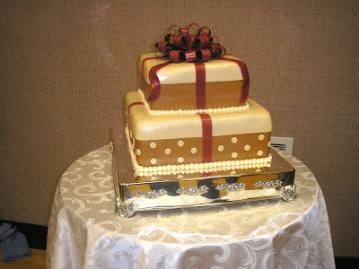 Krystal's Package Wedding Cake