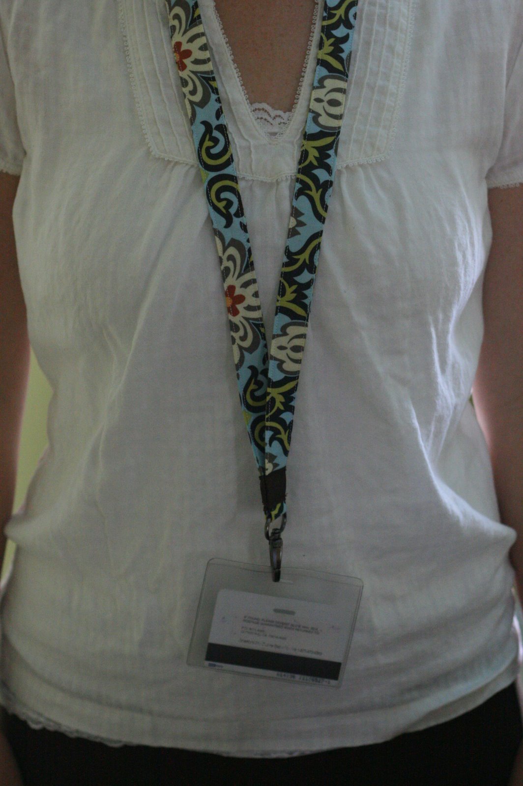 One Project A Day... ID Badge Lanyard