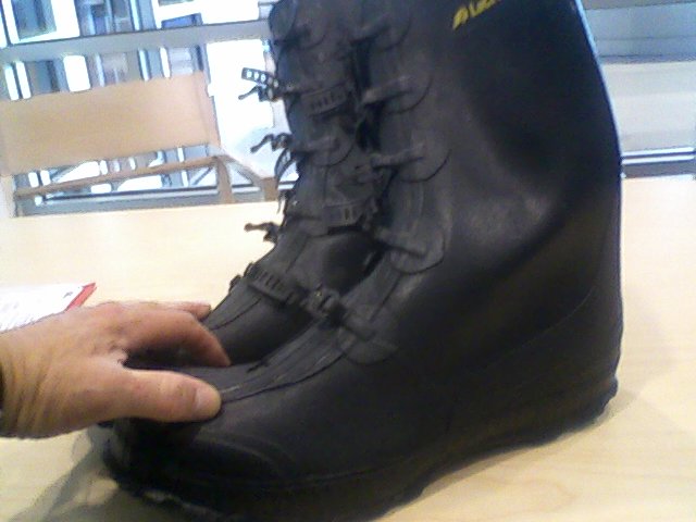 galoshes with buckles