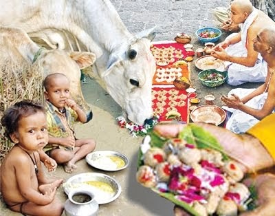 पितरों के \"मोक्ष\" में निवालों की तलाश