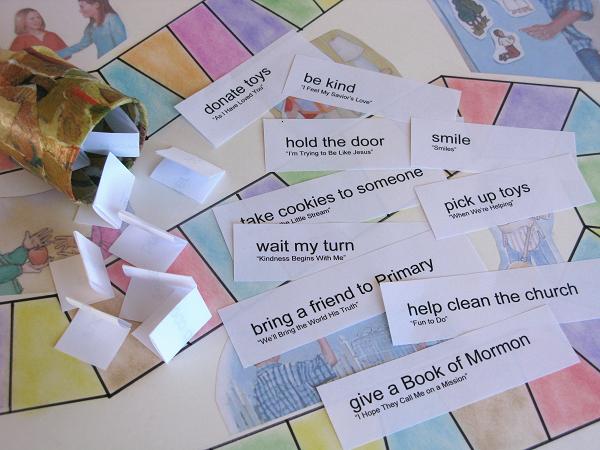 The Children Sing: Choose and Review - “Count the Words” Board Game