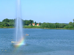 Vodoskok na plaži