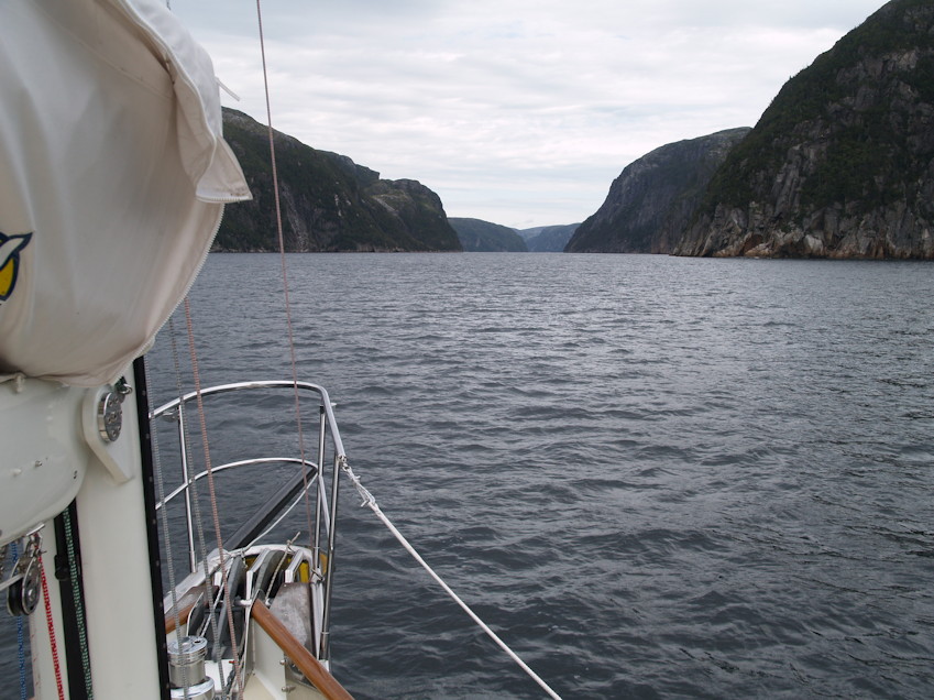 The Yacht Anomaly 97 Facheux Bay to Hare Bay