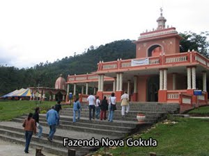 G1 - Nova Gokula inicia reforma de templos na fazenda em Pinda
