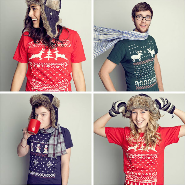 A slippery maiden: ugly christmas sweater t-shirt