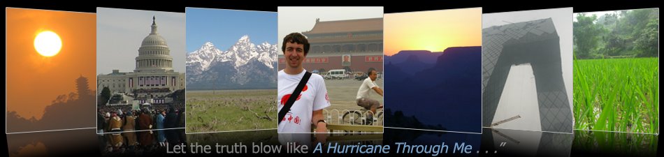A Hurricane Through Me