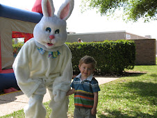 My 1st sighting of the Easter Bunny.