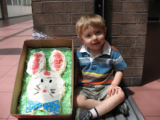 Yum! Easter Bunny cake.