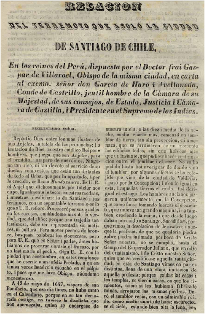 CATASTROFES Y TRAGEDIAS DE CHILE