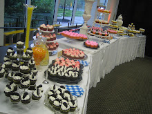 Bath and Body Work's 20th Anniversary party.