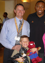 Jay with Tennessee Vol Eric Berry