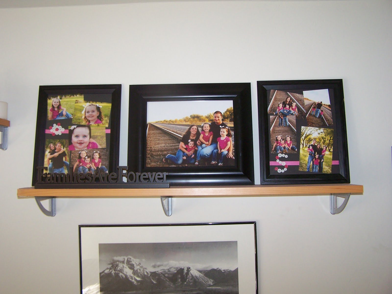 Crafting in Laymon's Terms Changing a picture frame with a matte