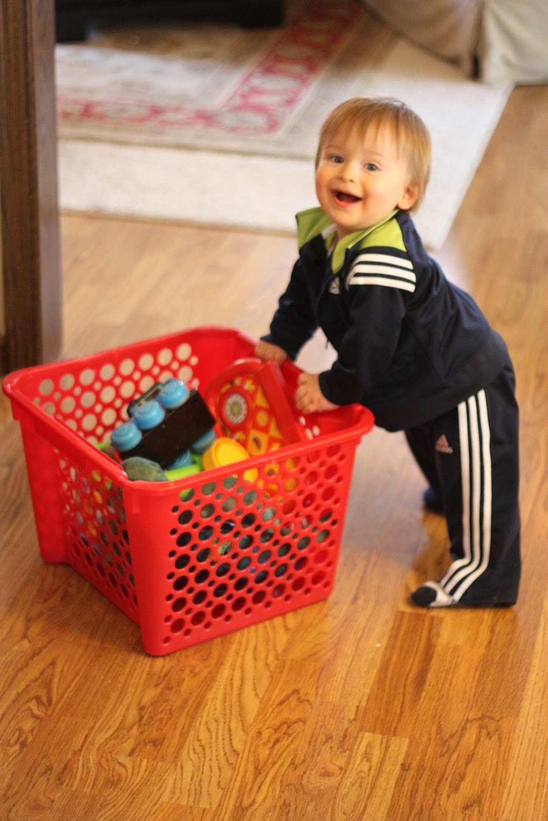 Laundry Basket Push I Can Teach My Child!