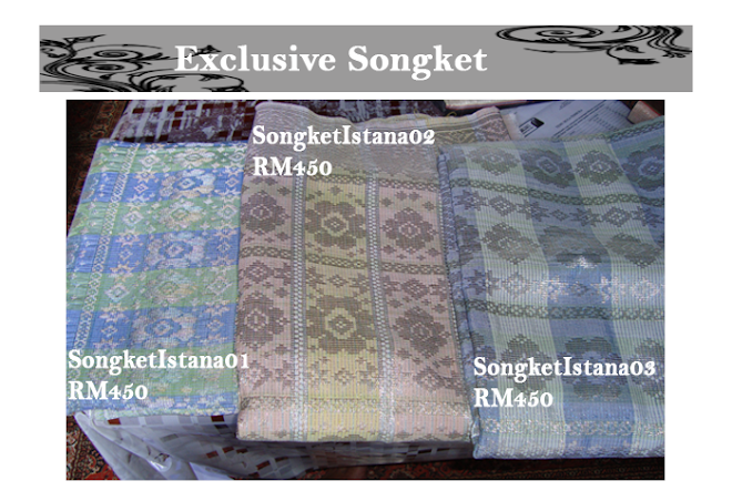 NEW - RM450 (Songket Istana) 2 1/4m - DIBUKA UNTUK TEMPAHAN