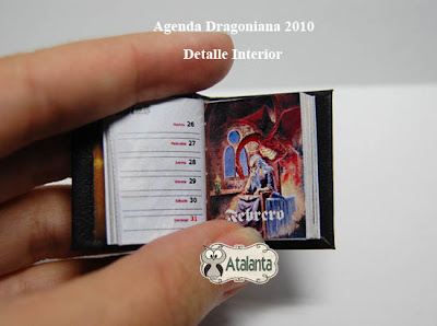 agenda - libro miniatura - minibook