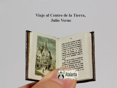 Viaje al Centro de la Tierra minibook Verne