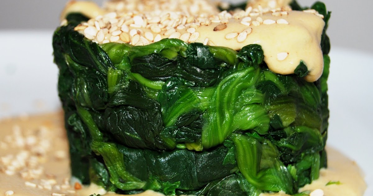 Le Petit Cornichon Spinach Gomae