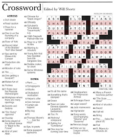 The New York Times Crossword in Gothic: December 2010