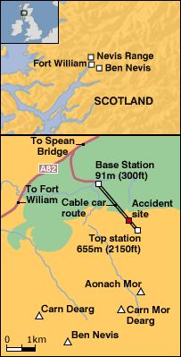 Map courtesy BBC Scotland