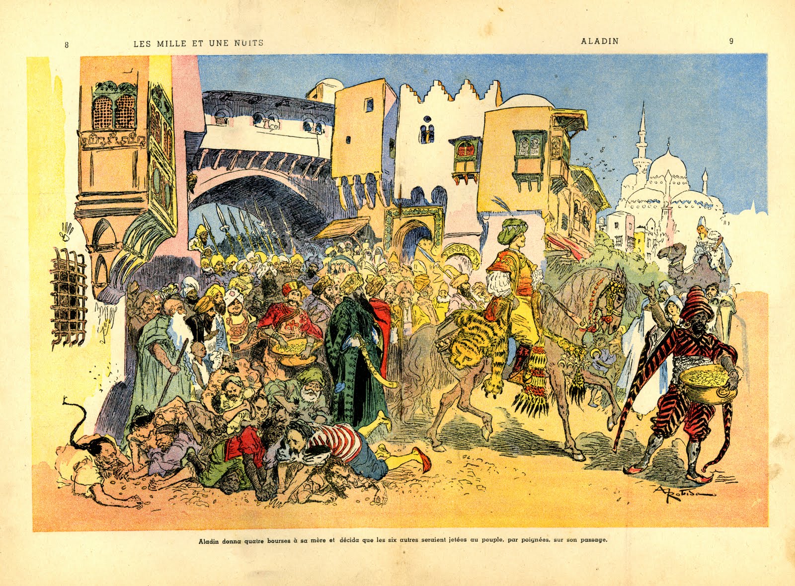 Le DESSIN ! Albert Robida et Aladin ou La Lampe Merveilleuse