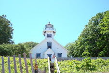 Light house at 45th Parallel