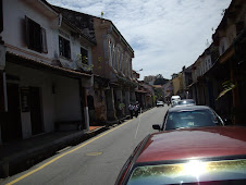 Jonker Street in Melaka famous for antiques and curio's.