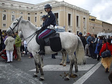 "Mounted Police" in Vatican City.