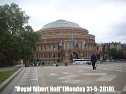 The Royal Albert Hall in London.(Tuesday 31-5-2010).