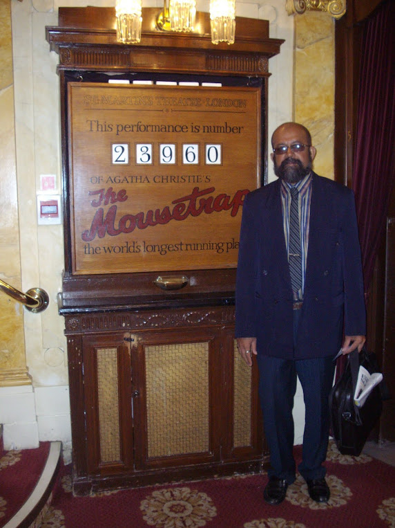 "THE MOUSETRAP" at "St Martins Theatre" in London.(Wednesday 26-5-2010).